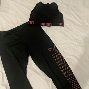 COPY - Puma's workout leggings and bra